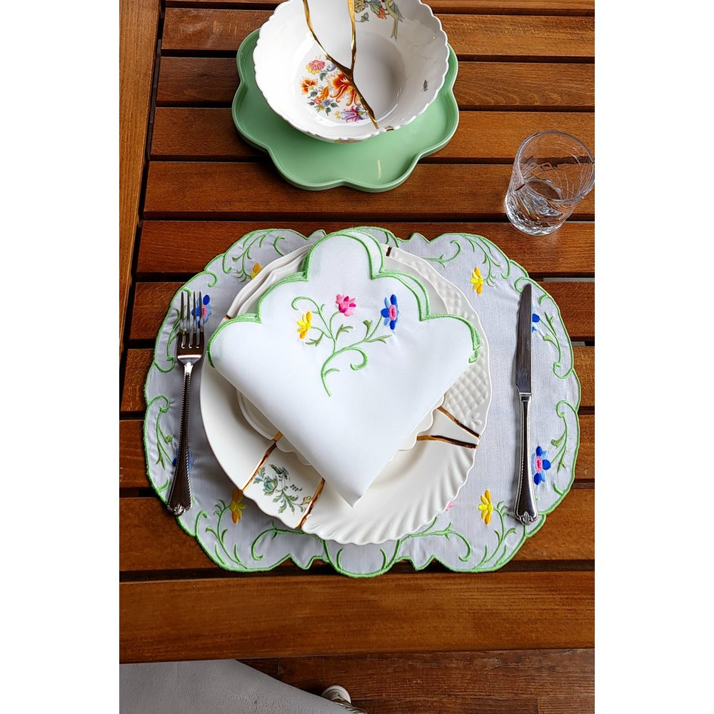 Spring Series 6-Piece Placemat and Napkin Set