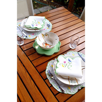 Spring Series 6-Piece American Service and Napkin Set