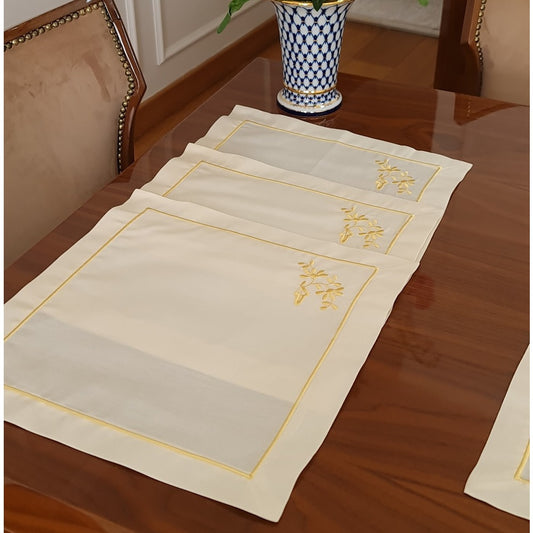 Kind Series: 6-Piece Placemat and Napkin Set