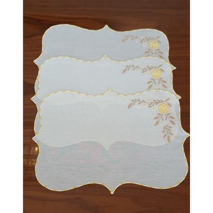 Lemon Series: 2-Piece Placemat and Napkin Set