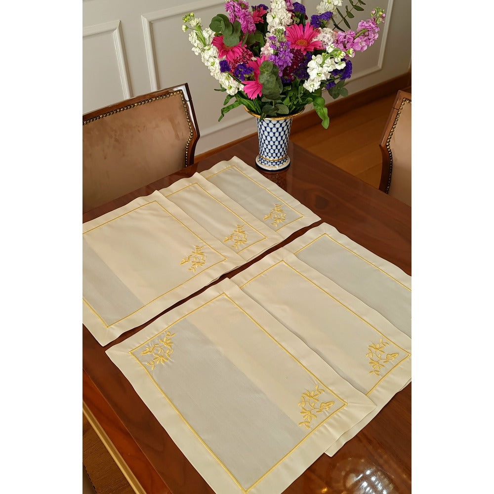 Kind Series: 6-Piece Placemat and Napkin Set