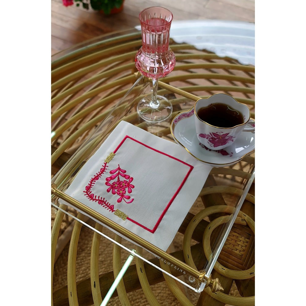 Queen Series: 6-Piece Cocktail Napkin