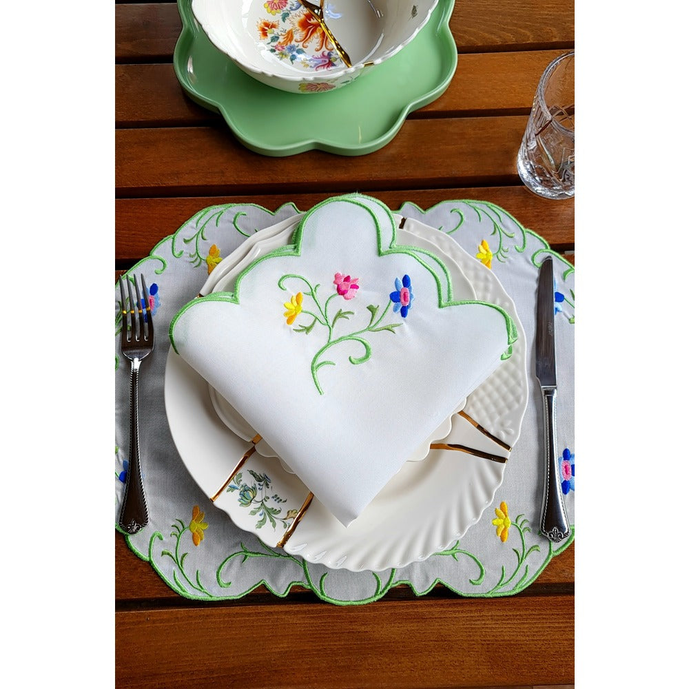 Spring Series 2-Piece American Service and Napkin Set