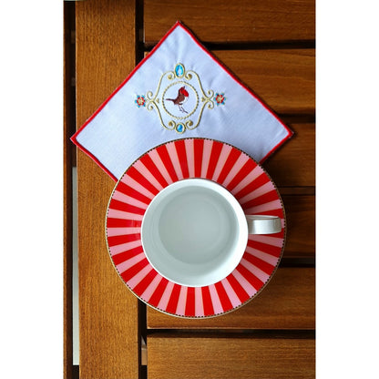 Bird Series: 6-Piece Placemat, Napkin, and Cocktail Napkin Set