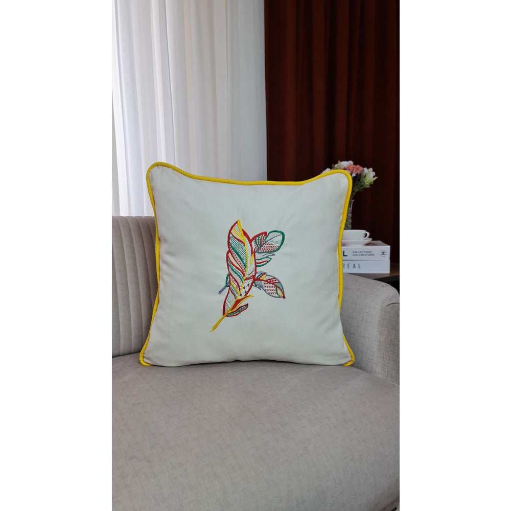 Embroidered Decorative Pillow Covers