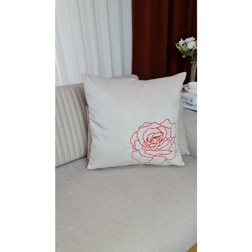 Embroidered Decorative Pillow Covers